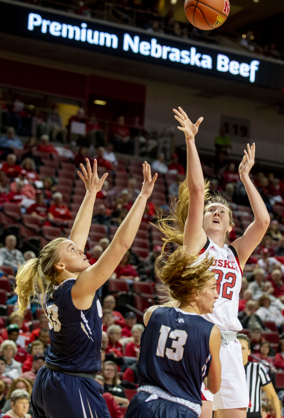 Nebraska women vs. Oral Roberts, 12.14